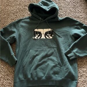 Obey Dark Teal Logo Hoodie